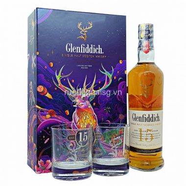 Glenfiddich 15 Năm - Hộp Quà Tết 2023