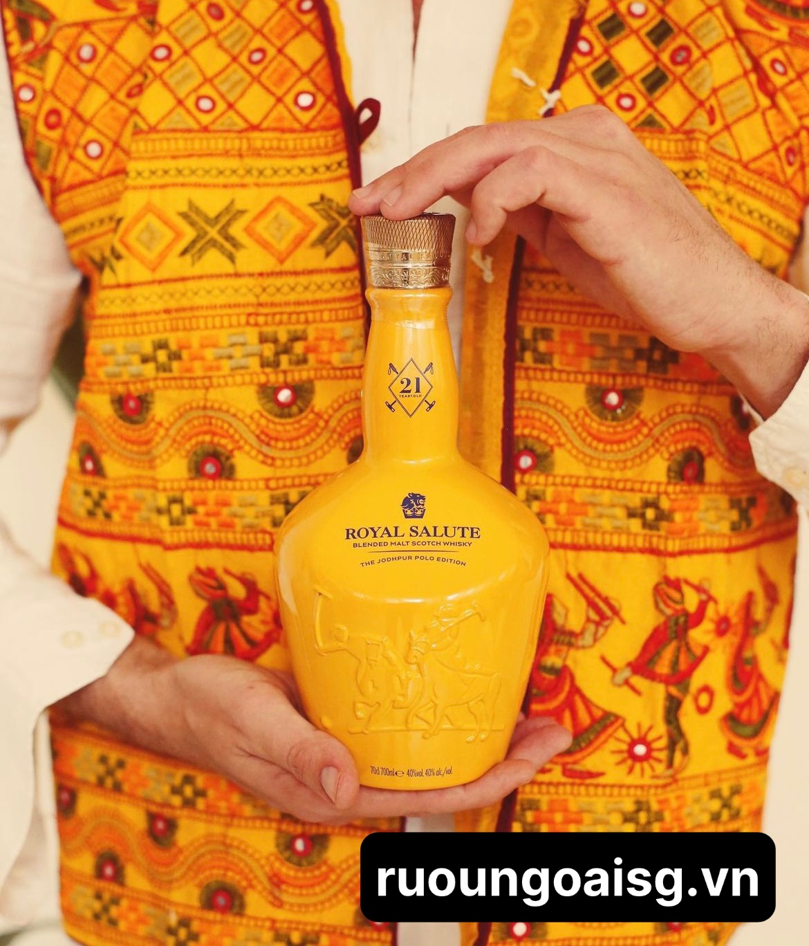 Chivas 21 Năm The Jodhpur Polo Edition -Chivas polo vàng