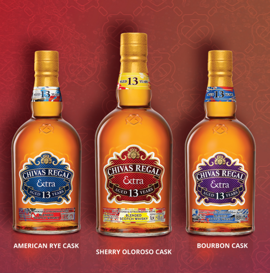 Chivas 13 Extra American Rye Casks (Xanh)