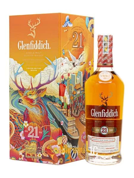 GLENFIDDICH 21 NĂM - HỘP QUÀ TẾT 2022