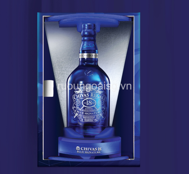 CHIVAS 18 NĂM BLUE - HỘP QUÀ TẾT 2024