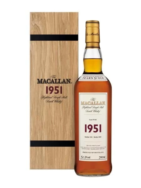 MACALLAN 1951 - 51 NĂM CASK NO. 644 FINE & RARE