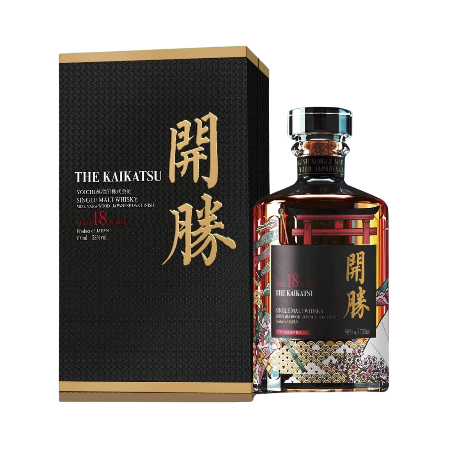 Rượu Whisky Moldova The Kaikatsu 18 Year Old Black