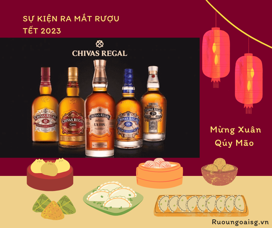 SỰ KIỆN RA MẮT RƯỢU TẾT CHIVAS REGAL 2023 - TẠI THE REVERIE SAIGON