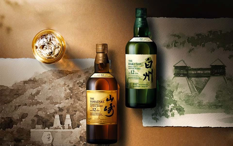 SUNTORY PHÁT HÀNH RƯỢU WHISKY PHIÊN BẢN KỶ NIỆM 100 NĂM