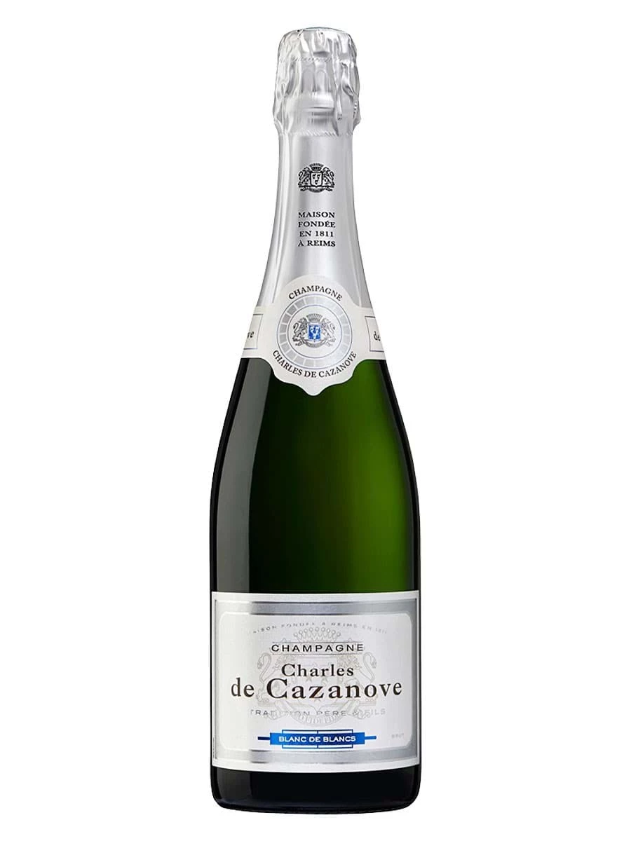 RƯỢU VANG PHÁP CHAMPAGNE CHARLES DE CAZANOVE BRUT BLANC DE BLANCS