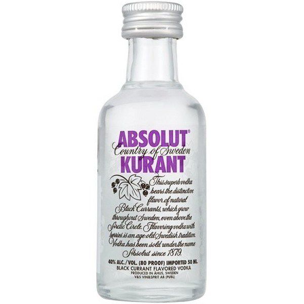 Rượu mini Absolut Kurant 50ml (Nho)