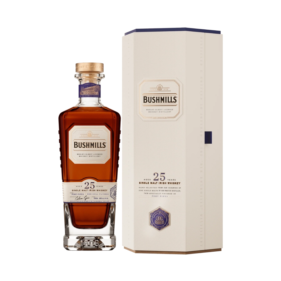 Rượu Whisky Bushmills 25 Year Old