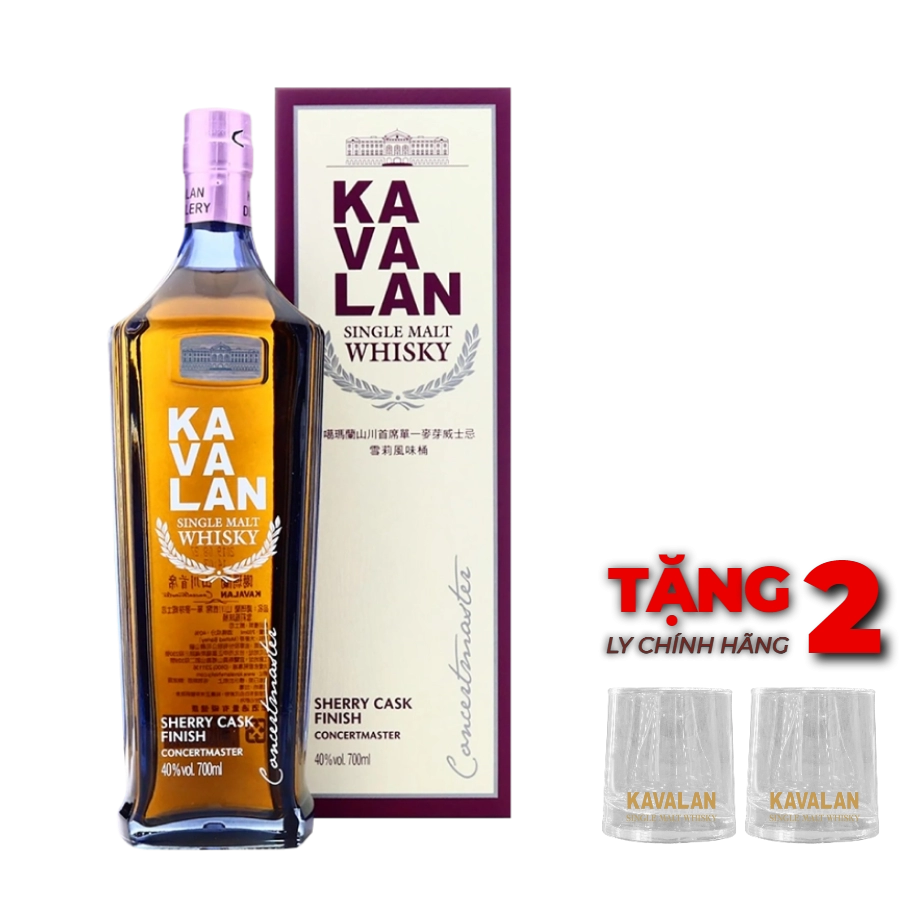 Rượu Whisky Kavalan Concertmaster Sherry Cask Finish