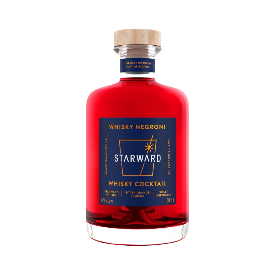 Rượu Whisky Úc Starward Negroni Whisky Cocktail 1L