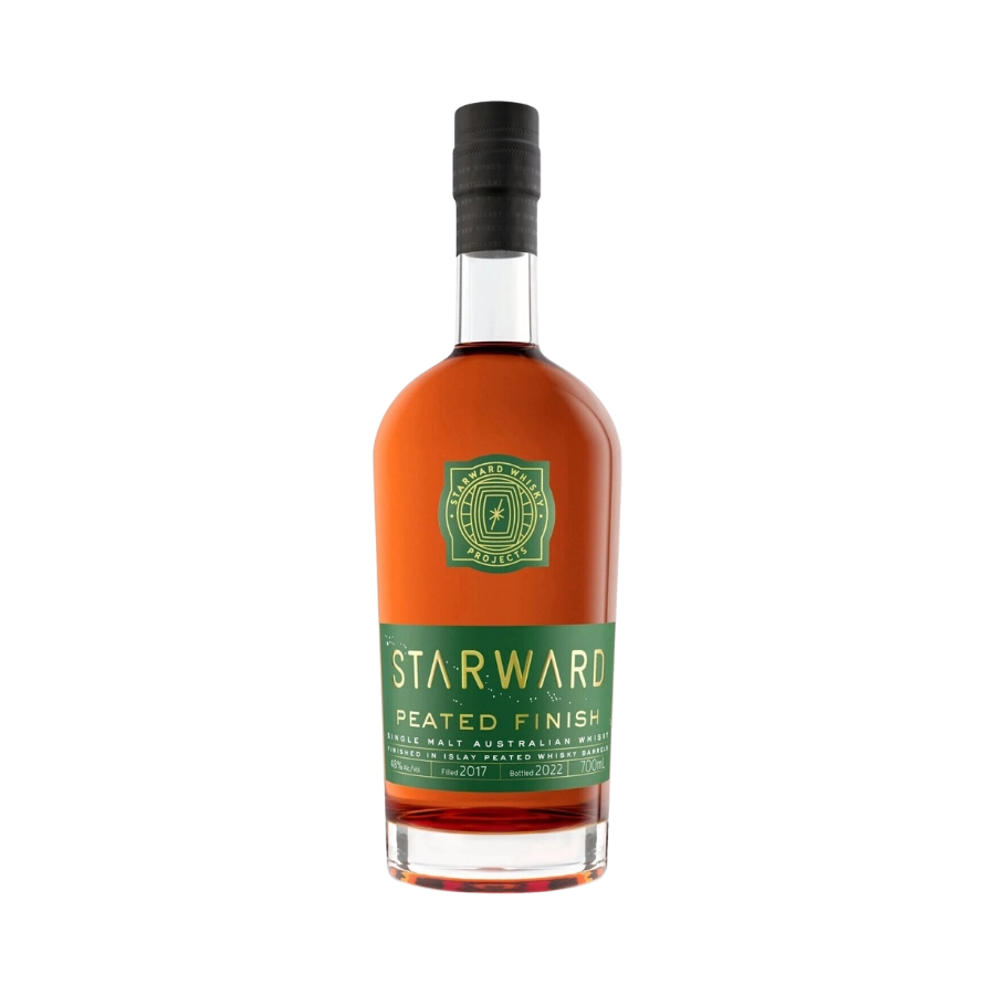 Rượu Whisky Úc Starward Peated Finish 1L